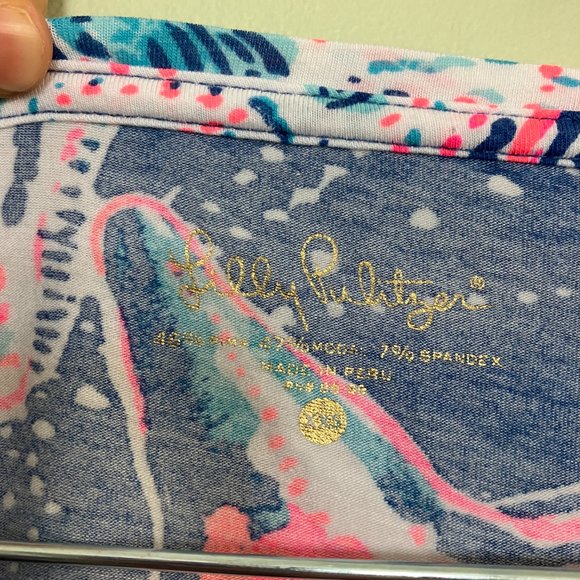 Lilly Pulitzer dori tee starfish print short sleeve t-shirt size XXS - Picture 5 of 9